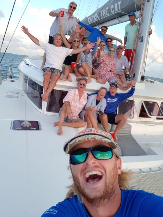 Lifes more fun on Catch the Cat Grand Cayman