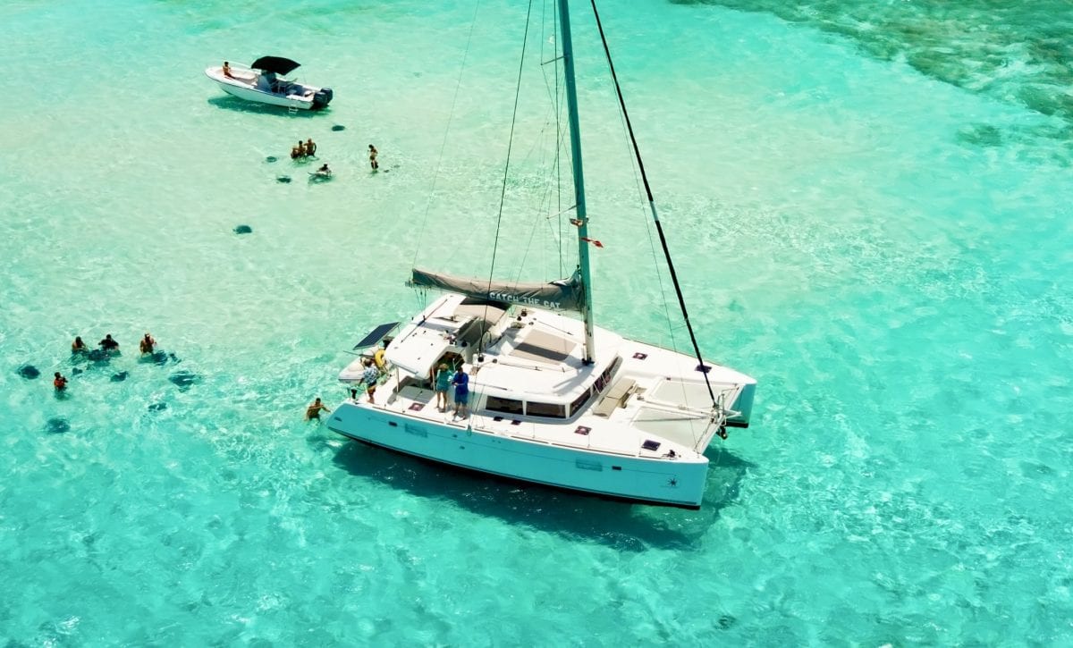 catamaran in grand cayman