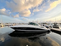 Sea Ray 48 from Cayman Yacht Charters. Available for luxury private charters in Grand Cayman